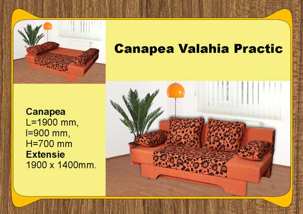 Canapea-Valahia-Practic